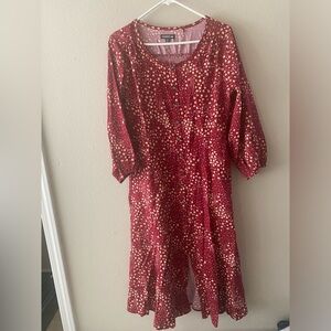 NWOT Toad & Co Manzana dress- medium